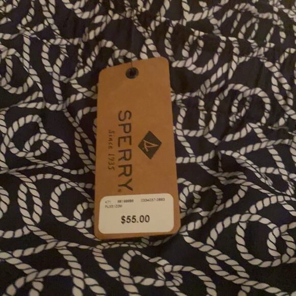 Sperry Navy Nautical Swim Trucks - Picture 4 of 8